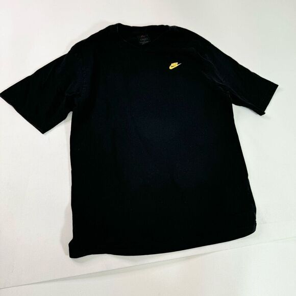 Jordan Nike Shirt Mens Medium Black Air Jordan Short-Sleeve Pullover Top Sporty - Picture 1 of 8